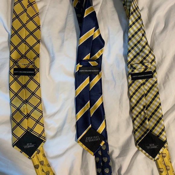 3 Rare Michigan Ties (College Gameday Edition) - Picture 2 of 8